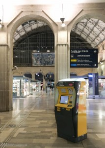 Label Voyageuse Gare de l'Est Paris